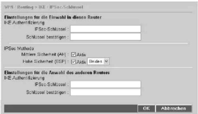 T-Mobile Teledat 820 - IKE / IP-Sec-Schlüssel - 1