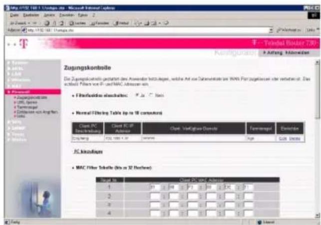 T-Mobile Teledat 530 - Zugangskontrolle - 4