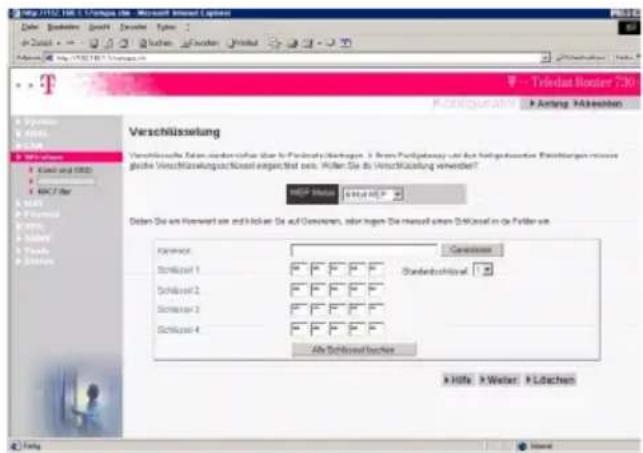 T-Mobile Teledat 530 - Verschlüsselung (empfohlen) - 1