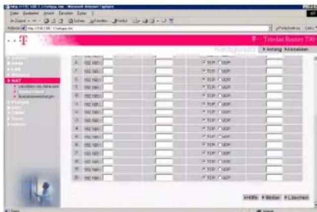 T-Mobile Teledat 530 - Virtueller Server - 2