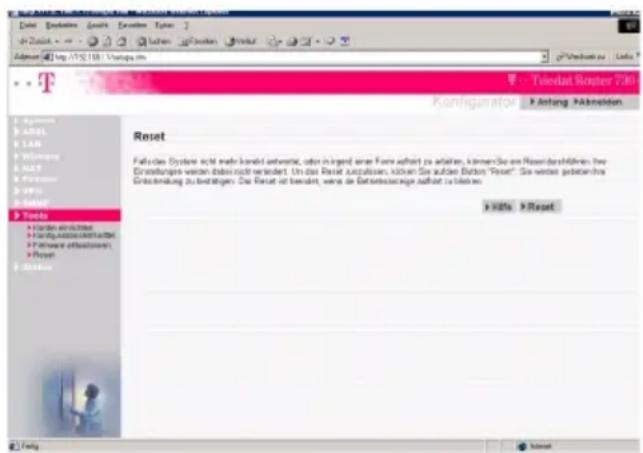 T-Mobile Teledat 530 - Soft-Reset - 2