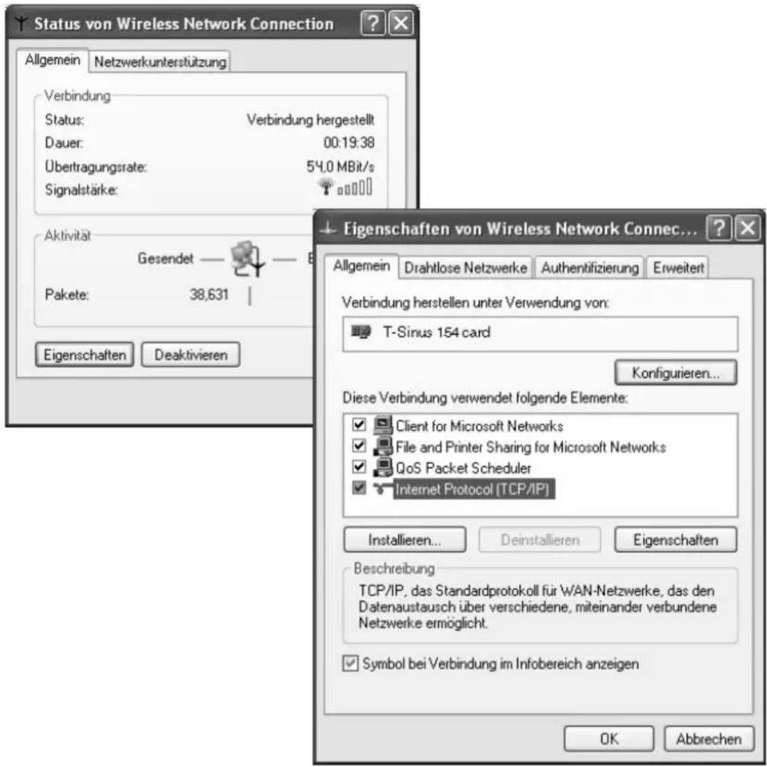 T-Mobile Sinus 154 DSL - Unter Windows® XP - 1