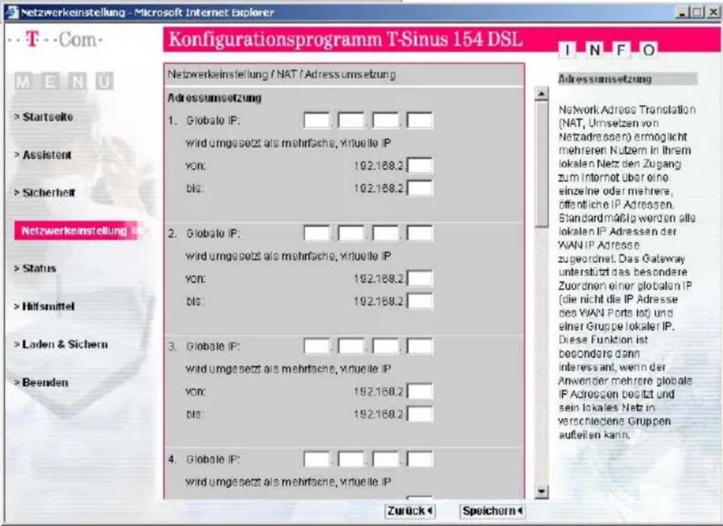 T-Mobile Sinus 154 DSL - Tipp - 2
