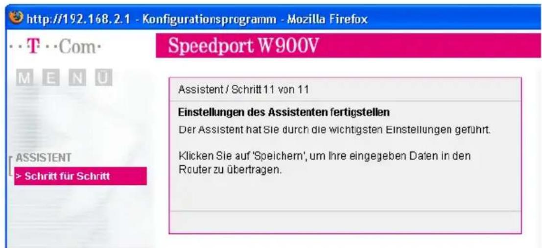 T-Mobile Speedport W 900V - Zugangsdaten für die DSL Telefonie später einrichten - 5