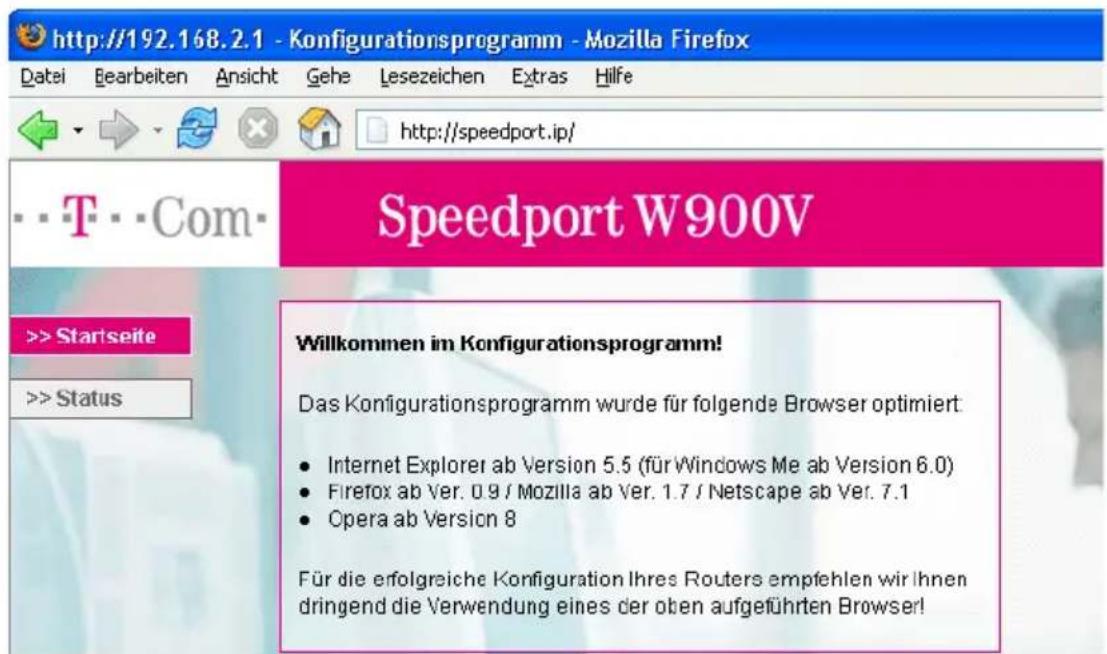 T-Mobile Speedport W 900V - DSL-Rufnummer nachsehen - 1