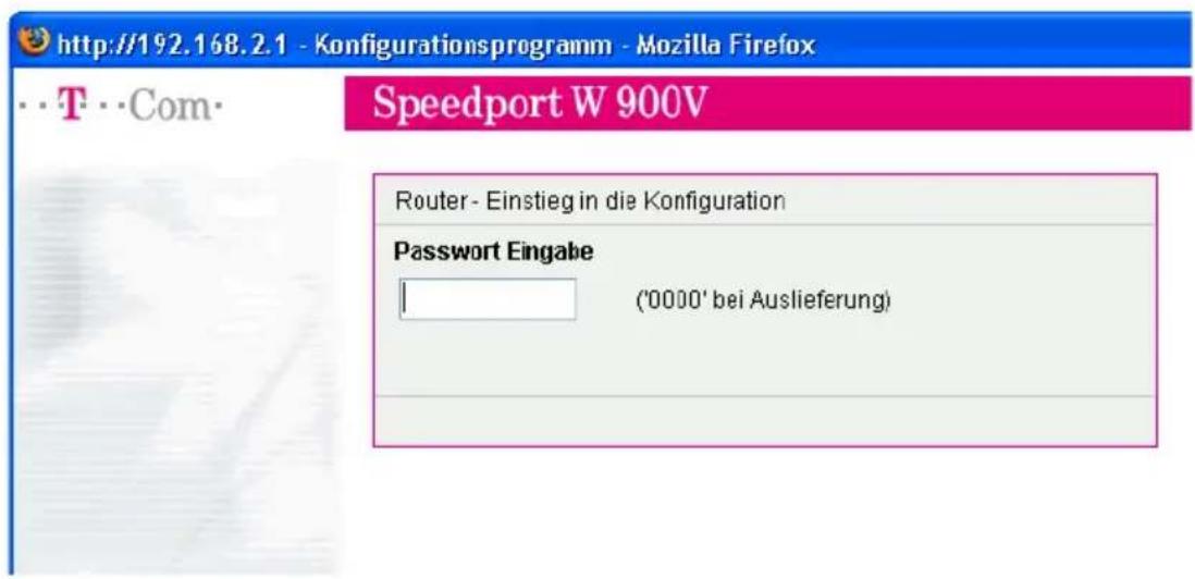 T-Mobile Speedport W 900V - Speedport W 900V mit dem Assistenten als DSL-Router einrichten - 2