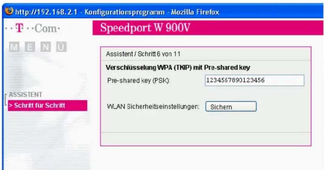 T-Mobile Speedport W 900V - Speedport W 900V mit dem Assistenten als DSL-Router einrichten - 9