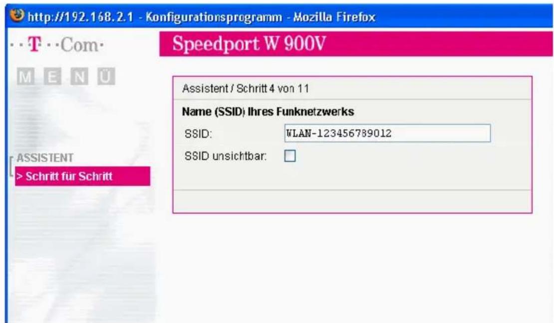 T-Mobile Speedport W 900V - Speedport W 900V mit dem Assistenten als DSL-Router einrichten - 7