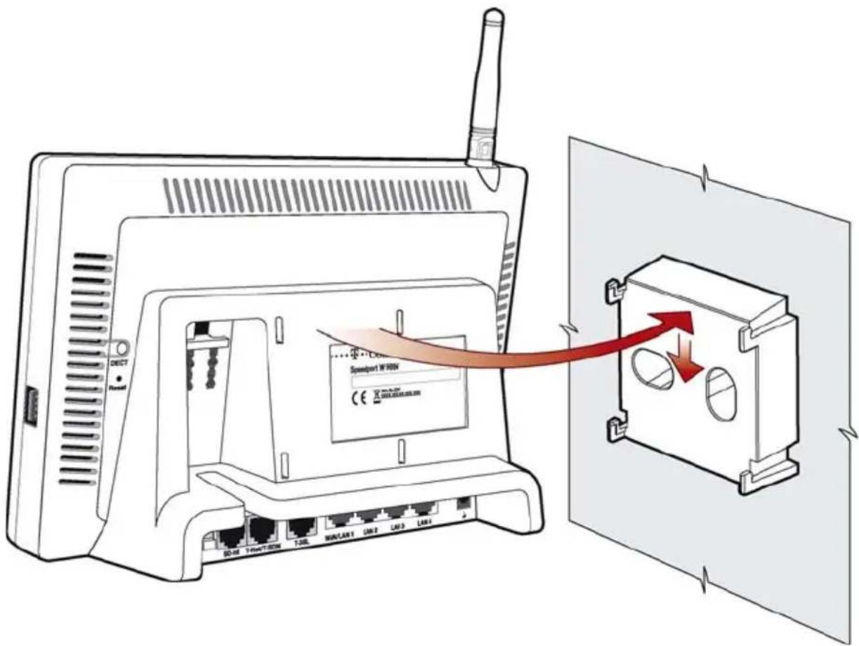 T-Mobile Speedport W 900V - Montage - 2