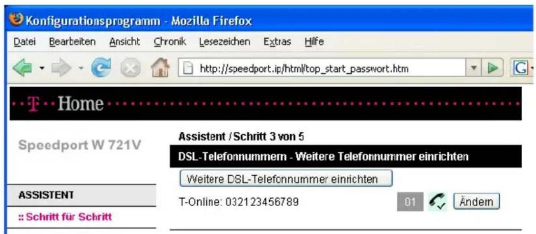 T-Mobile Speedport W 721V - Tipp - 2