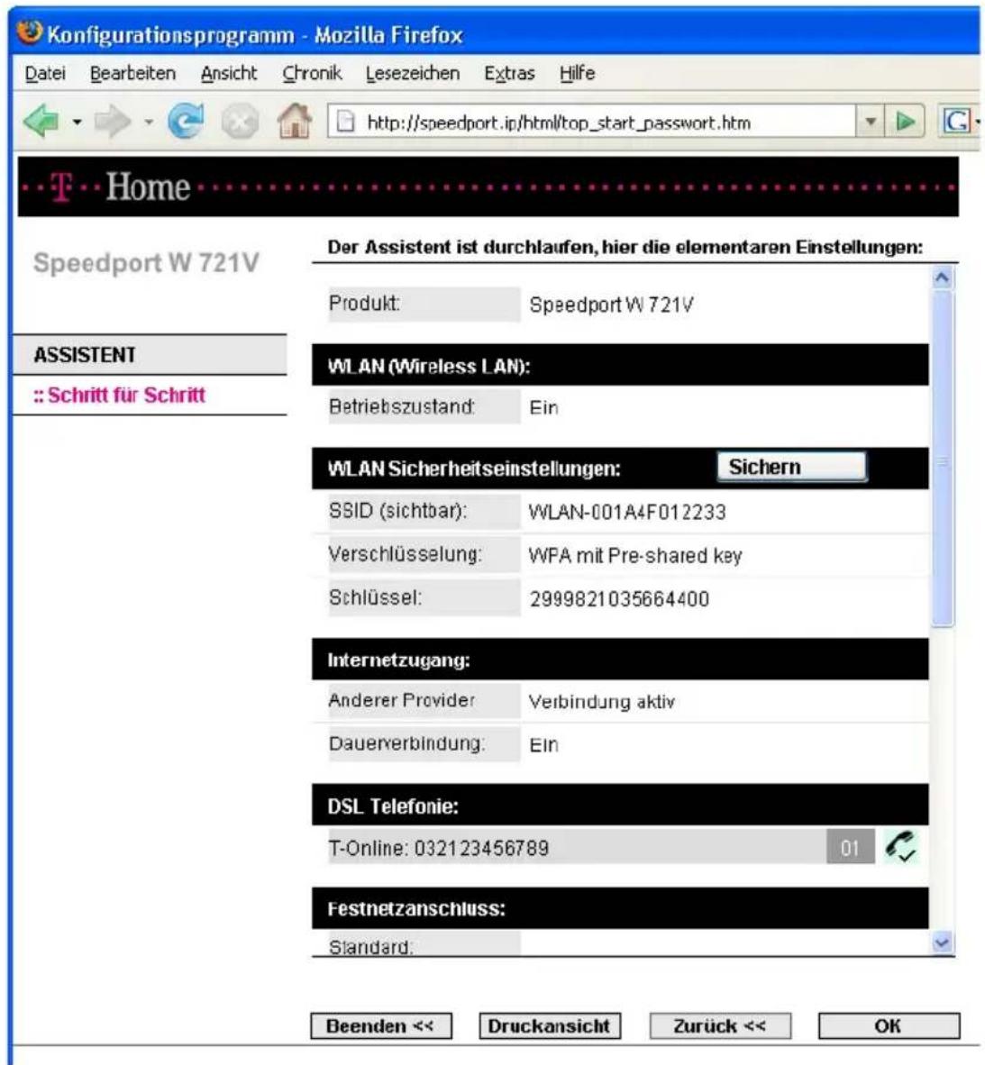 T-Mobile Speedport W 721V - Tipp - 5