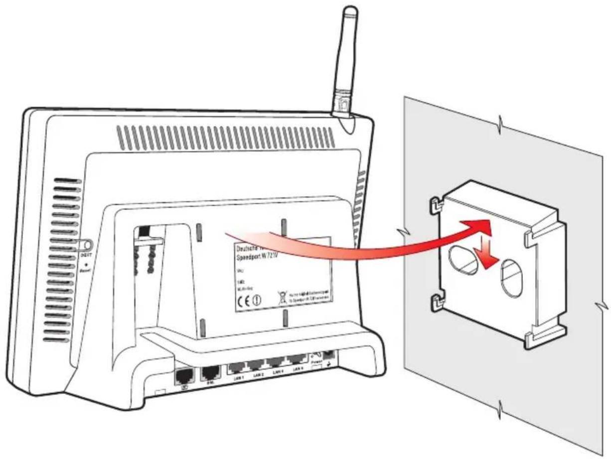 T-Mobile Speedport W 721V - Montage - 2