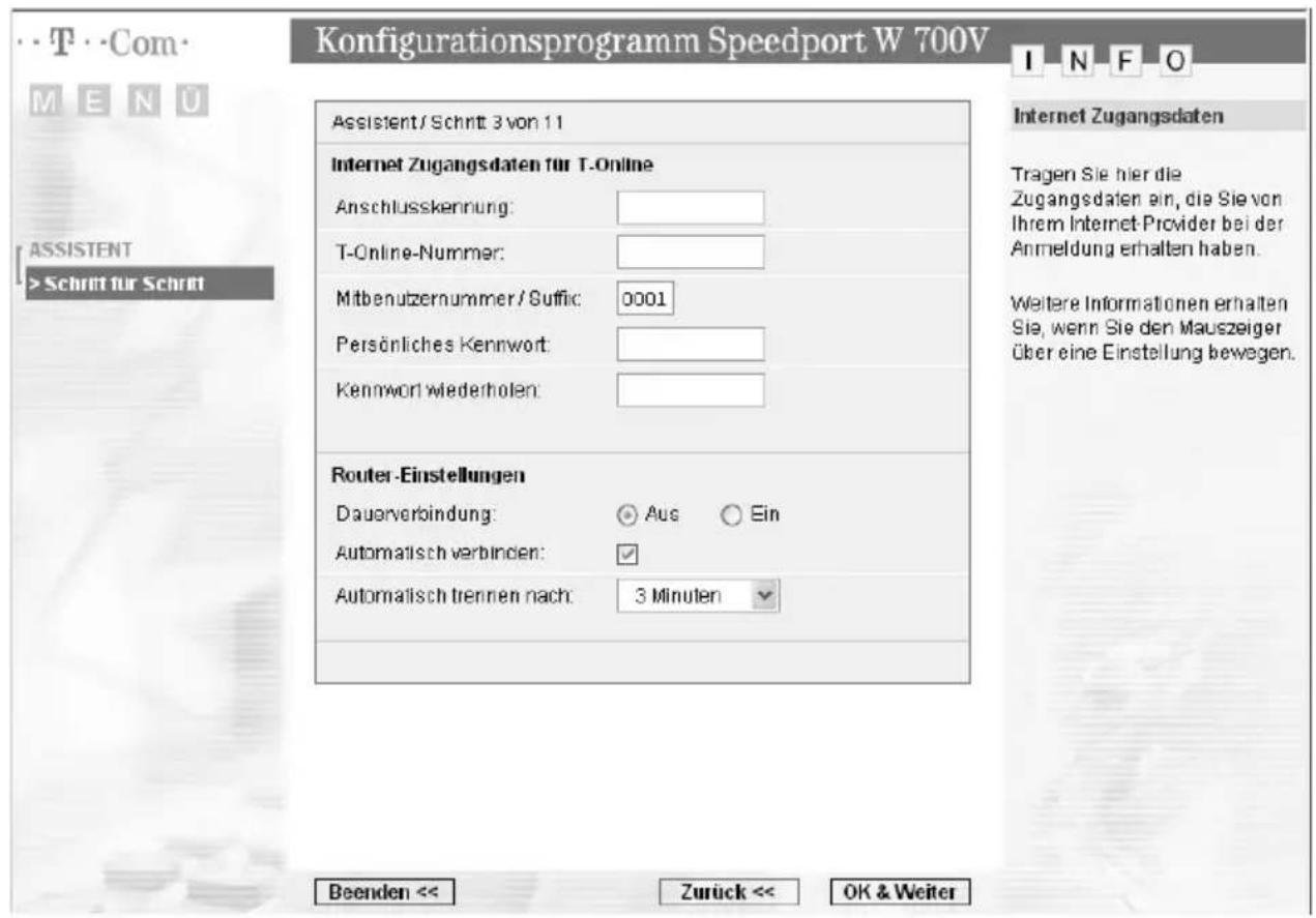 T-Mobile Speedport W 700V - Tipp - 3