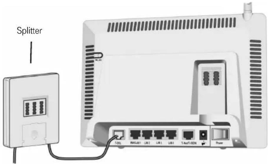 T-Mobile Speedport W 700V - T-DSL-Verbindung herstellen - 2