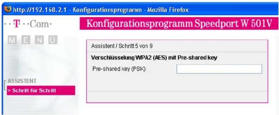 T-Mobile Speedport W 501V - Speedport W 501V mit dem Assistenten als DSL-Router einrichten - 7