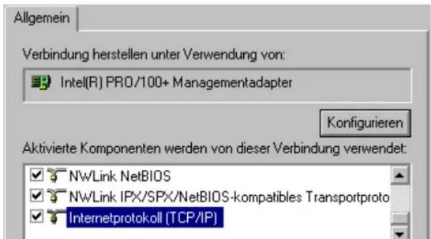 T-Mobile Speedport W 501V - IP-Adresse automatisch beziehen in Windows 2000 - 1