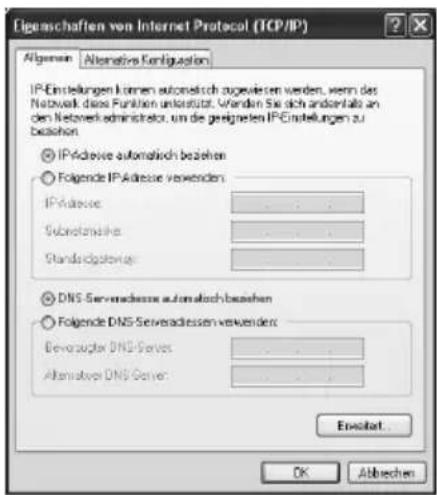 T-Mobile Speedport W 303V - Automatisches Beziehen der IP-Adresse einstellen - 2