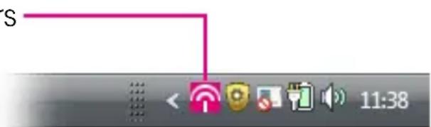 T-Mobile Speedport W 101 Stick - - Symbol im Infobereich der Taskleiste - 1