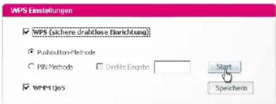 T-Mobile Speedport W 101 Stick - Automatische Konfiguration mit WPS - 2