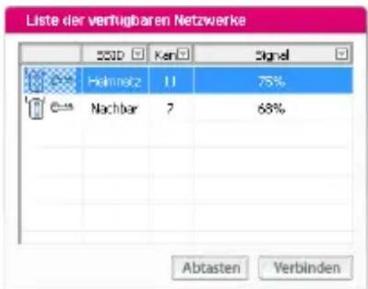 T-Mobile Speedport W 101 Stick - Menü Site-Übersicht - 2