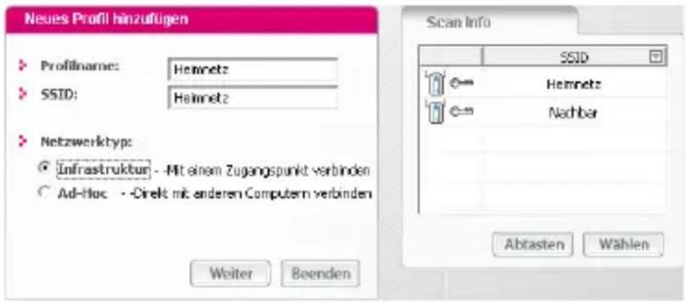 T-Mobile Speedport W 101 Stick - Verbindung manuell herstellen - 3