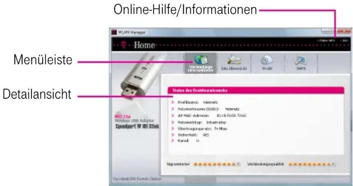T-Mobile Speedport W 101 Stick - WLAN Manager verwenden - 1