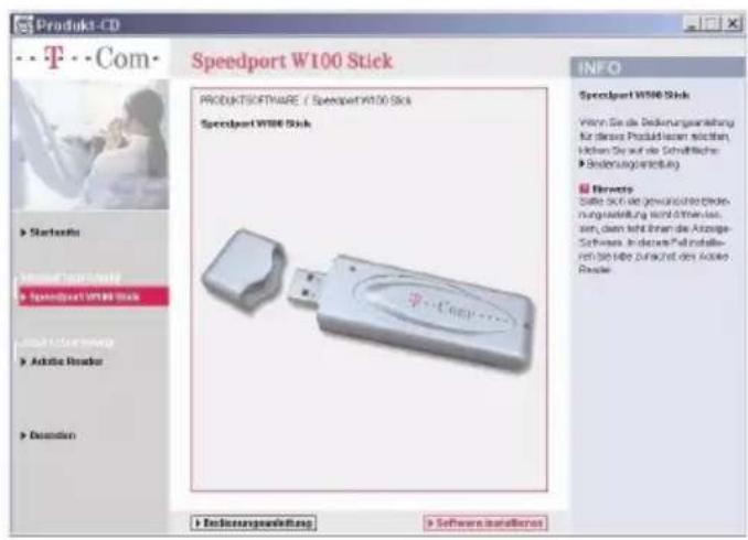 T-Mobile Speedport W 100 Stick - Installieren - 2