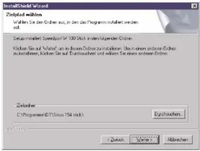T-Mobile Speedport W 100 Stick - Klicken Sie auf Weiter. - 1
