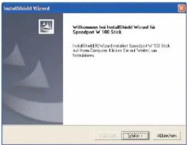 T-Mobile Speedport W 100 Stick - Installation: Windows XP - 3