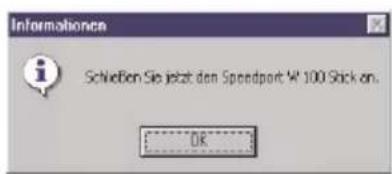 T-Mobile Speedport W 100 Stick - Klicken Sie auf Weiter. - 2