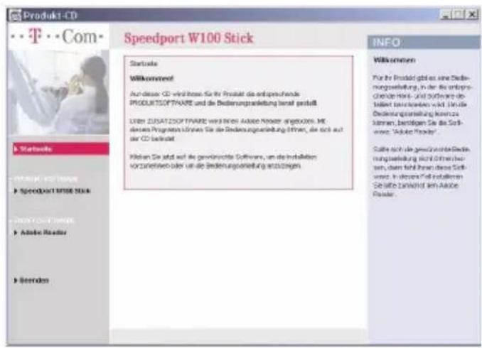 T-Mobile Speedport W 100 Stick - Installieren - 1