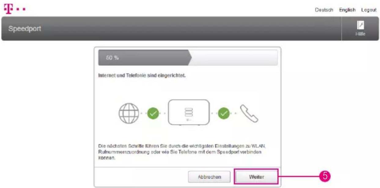 T-Mobile Speedport Smart - Internet und Telefonie bei der Telekom einrichten (Fortsetzung) - 1