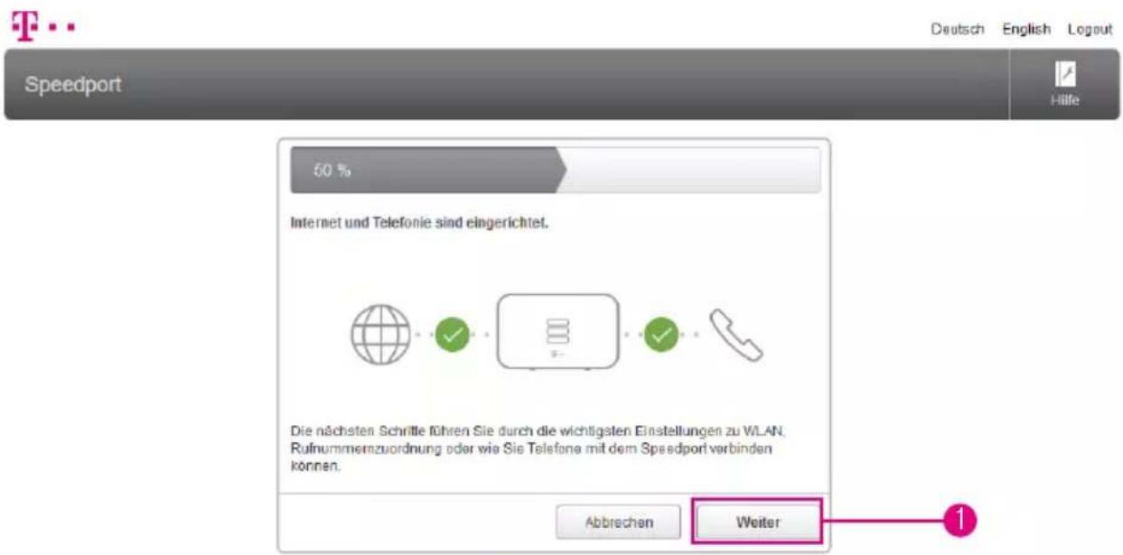 T-Mobile Speedport Smart - Kabelloses Heimnetzwerk (WLAN) einrichten (Fortsetzung) - 1
