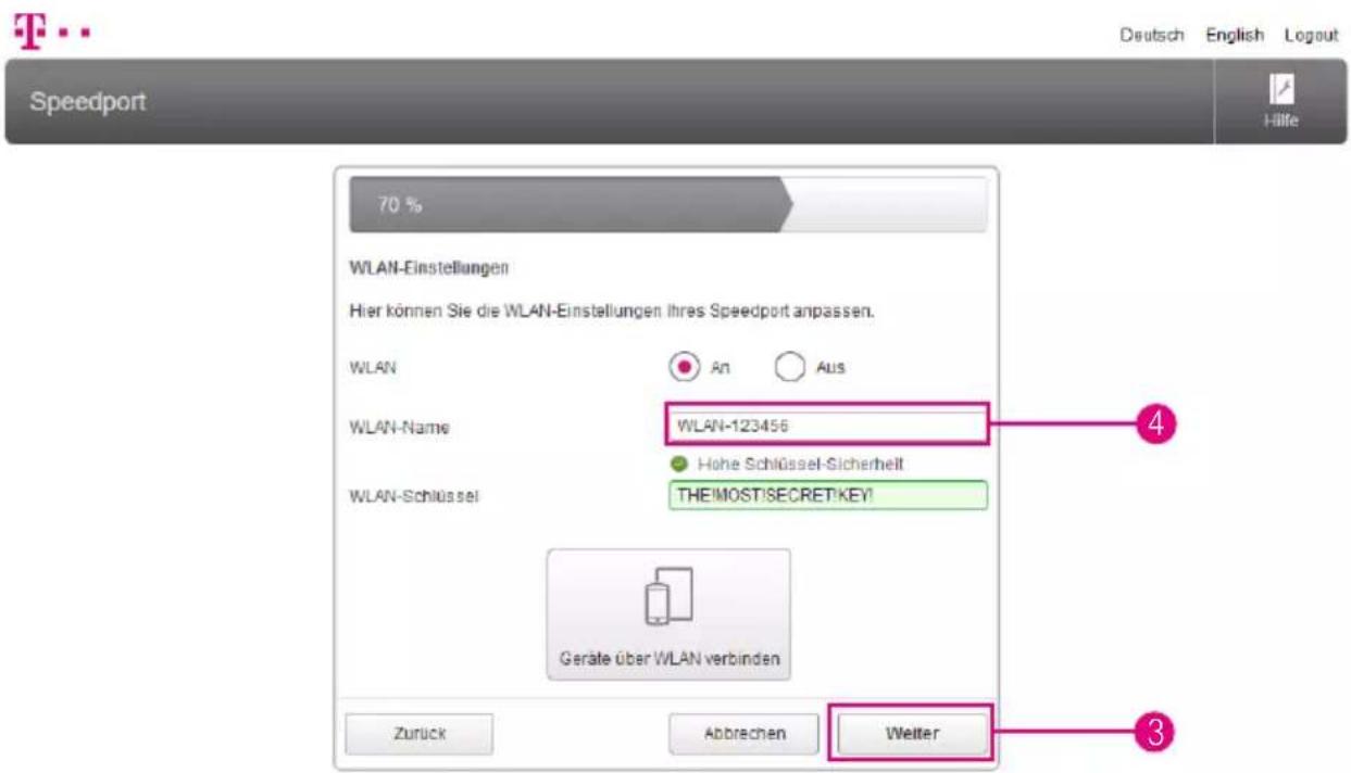 T-Mobile Speedport Smart - Kabelloses Heimnetzwerk (WLAN) einrichten (Fortsetzung) - 1