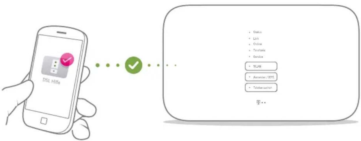 T-Mobile Speedport Smart 2 - DSL Hilfe App verwenden - 1