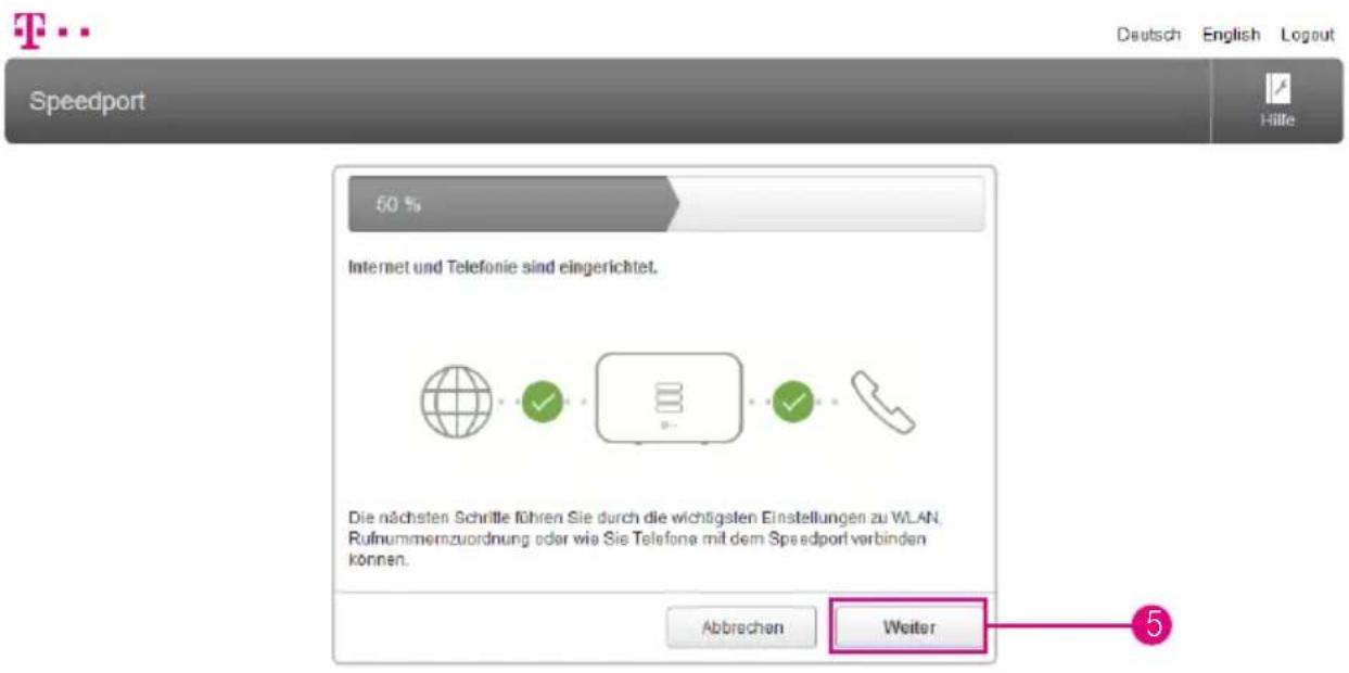 T-Mobile Speedport Smart 2 - Internet und Telefonie bei der Telekom einrichten (Fortsetzung) - 1