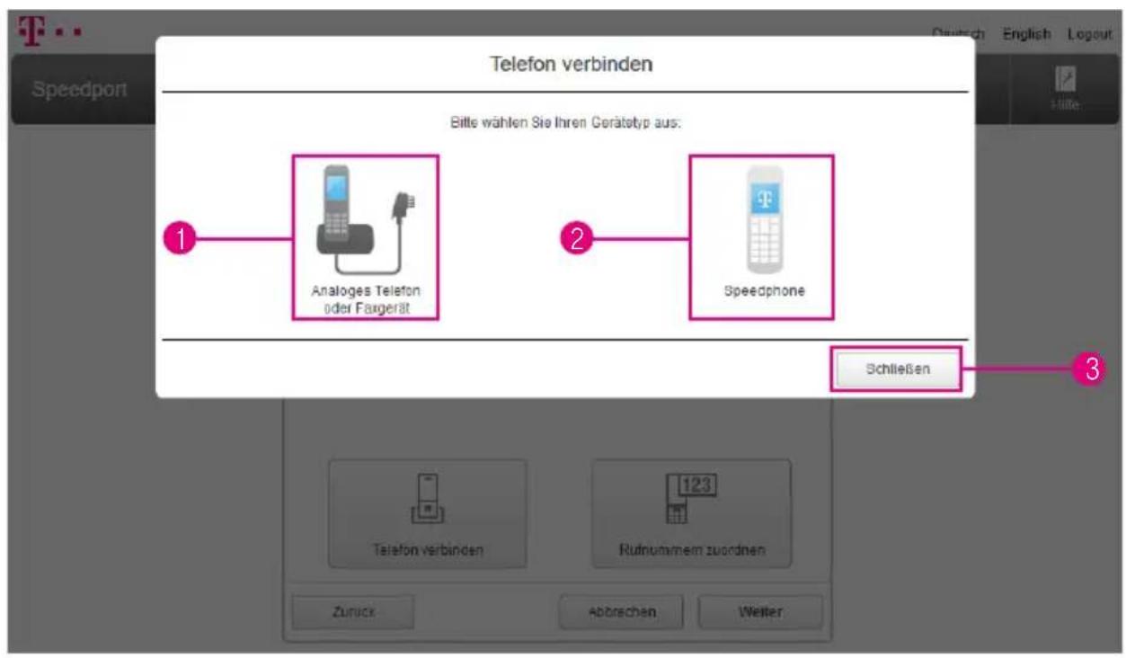 T-Mobile Speedport Smart 2 - Telefon verbinden - 1
