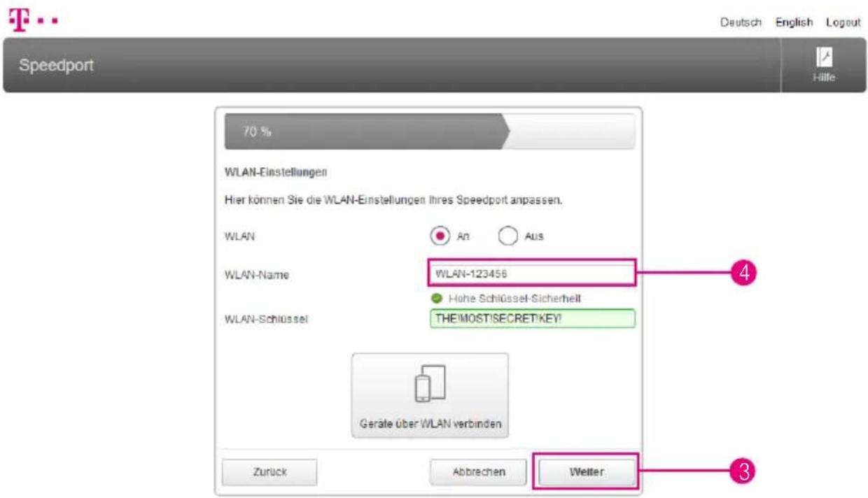 T-Mobile Speedport Smart 2 - Kabelloses Heimnetzwerk (WLAN) einrichten (Fortsetzung) - 1