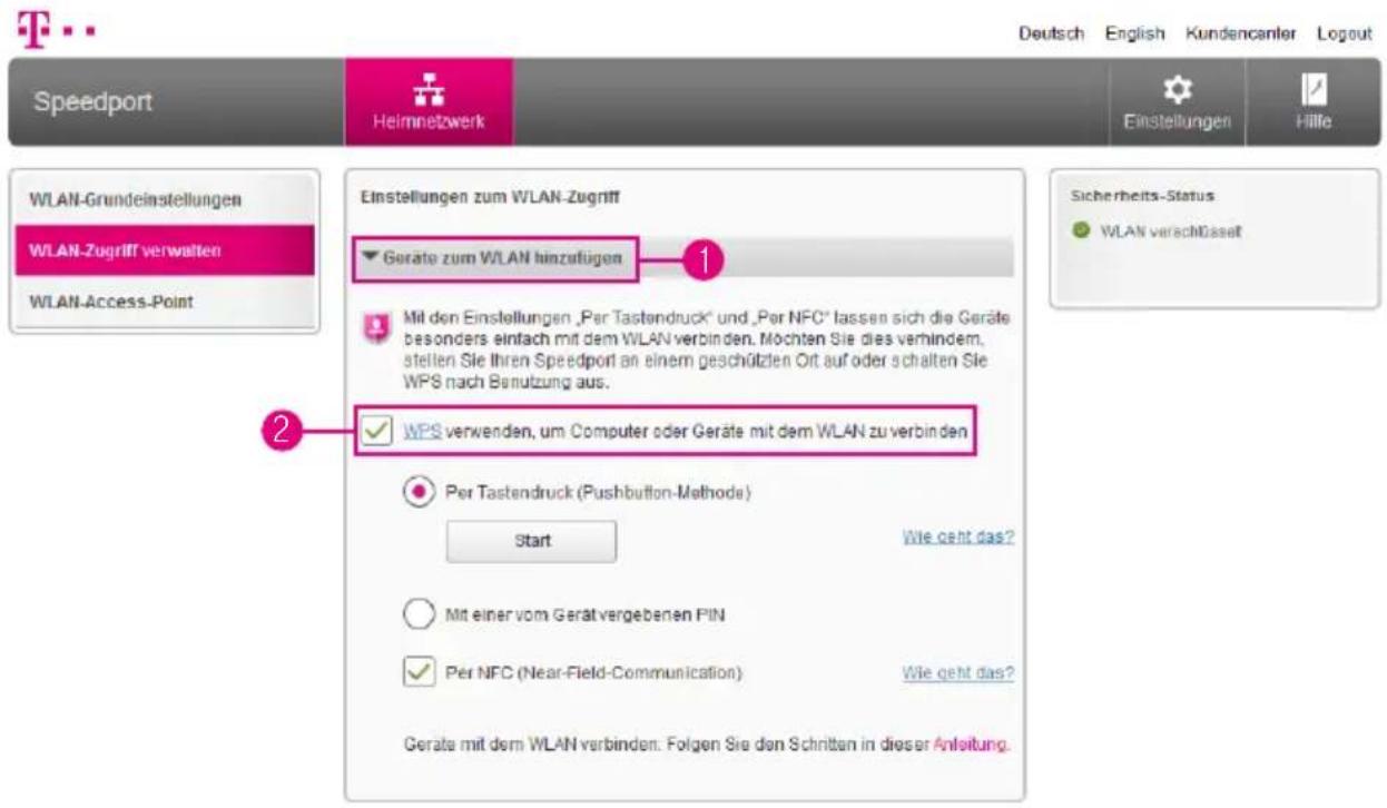 T-Mobile Speedport Smart 2 - Speedport als WLAN-Access-Point verwenden (Fortsetzung) - 1