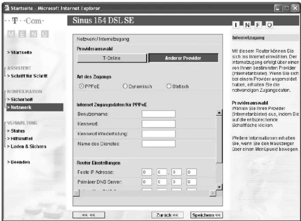 T-Mobile Sinus 154 DSL SE - Internetzugang - 2