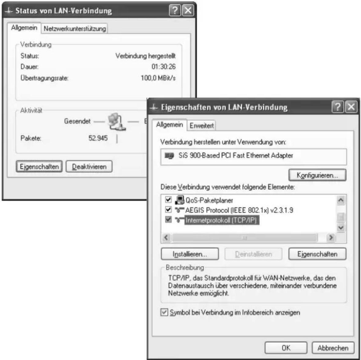 T-Mobile Sinus 154 DSL SE - Unter Windows® XP, Windows 2000 - 1