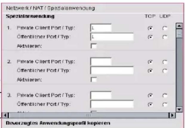 T-Mobile Sinus 1054 DSL - Spezialanwendungen - 3