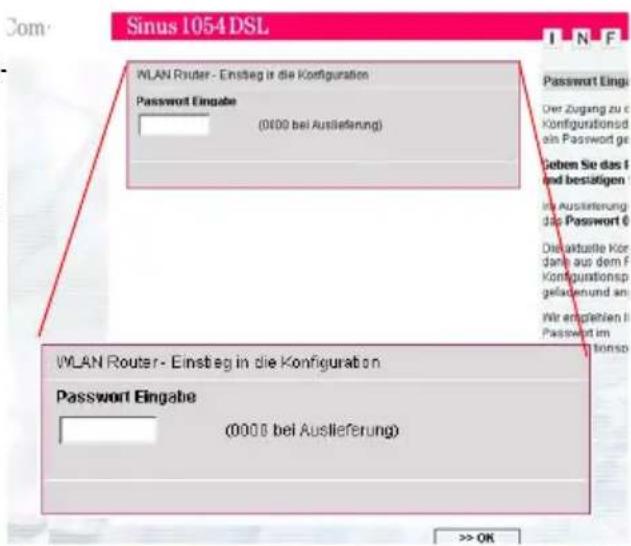 T-Mobile Sinus 1054 DSL - Tipp - 2