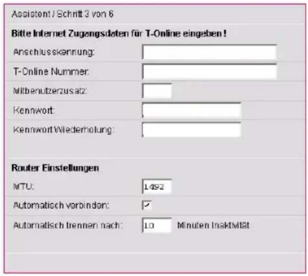 T-Mobile Sinus 1054 DSL - Tipp - 2