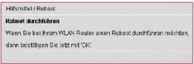 T-Mobile Sinus 1054 DSL - Reboot (Rücksetzen Grundeinstellungen) - 1