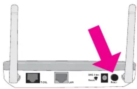T-Mobile Sinus 1054 DSL - Anschließen - 5