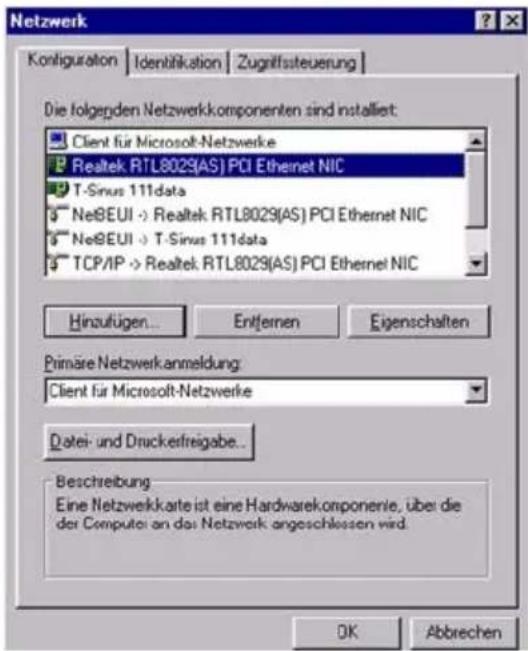 T-Mobile Sinus 1054 DSL - Tipp - 2