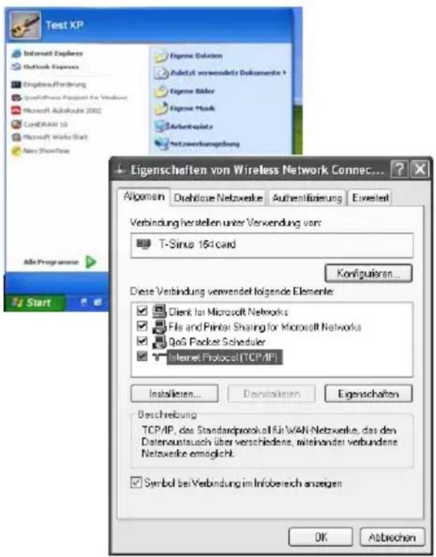 T-Mobile Sinus 1054 DSL - Unter Windows® XP - 3