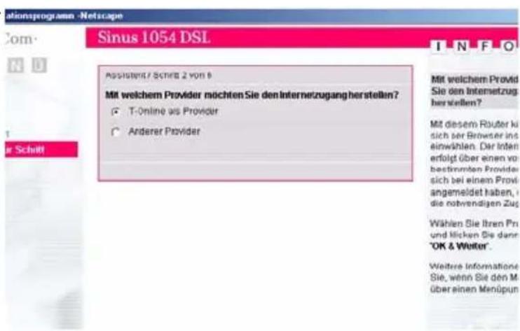 T-Mobile Sinus 1054 DSL - Tipp - 1