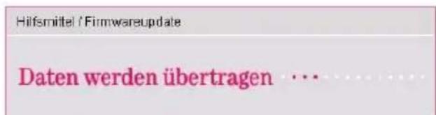 T-Mobile Sinus 1054 DSL - Firmware aktualisieren - 6